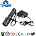 Rechargeable police flashlight 365nm uv flashlight